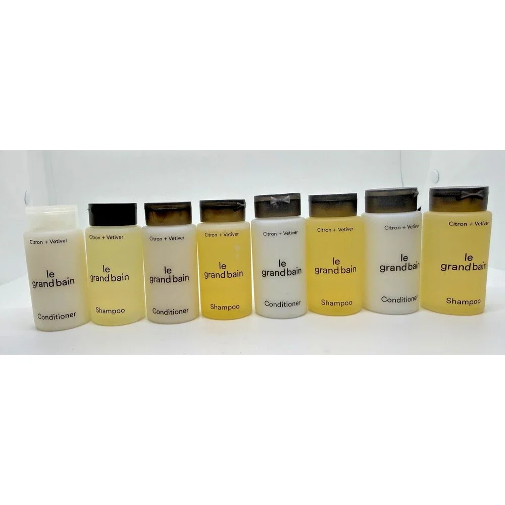 10 Le Grand Bain Citron Vetiver Travel Size Shampoo Conditioner Lotion 1oz New
